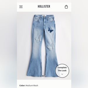 NWT vintage Hollister flare jeans